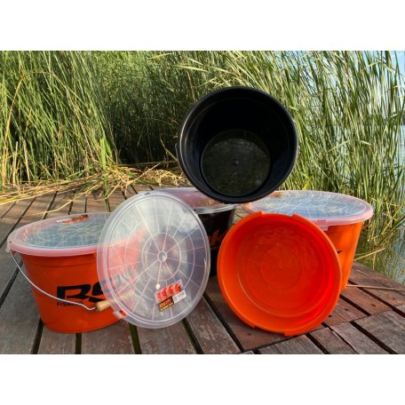 ROK Fishing Fedél 25 literes vödörhöz - Áttetsző