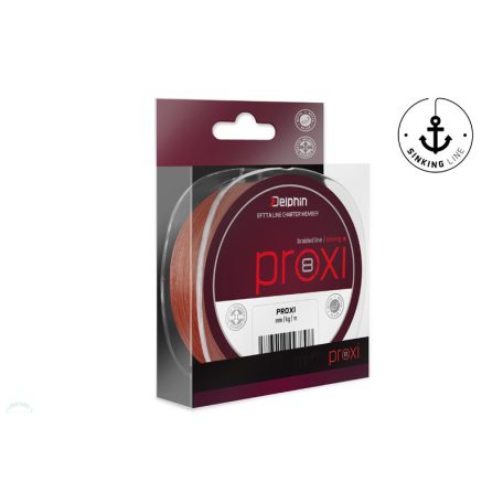 Delphin PROXI 8 barna 0,08mm 4,8kg 1300m