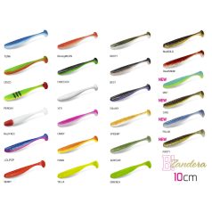   Top mix Delphin ZANDERA UVs / 5db 10cm/Yeti + Booty + Candy + Perchy + Forester