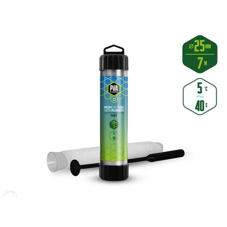 Delphin PVA n’tastic háló / CSŐ+TÖMÍTŐRÚD /7m keskeny - 25 mm / gyorsan oldódó