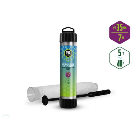 Delphin PVA n’tastic háló / CSŐ+TÖMÍTŐRÚD /7m széles - 35 mm / gyorsan oldódó