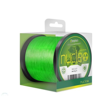 NUCLEO pontyozó horgászzsinó / fluo zöldr 0,28mm 6,4kg 600m