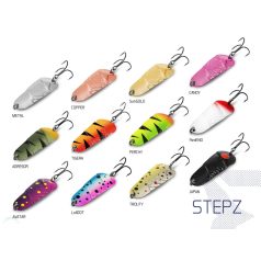   Delphin STEPZ StripSCALE támolygó kanál 10g COPPER Hook #2