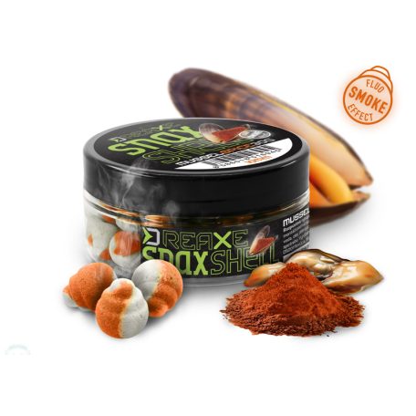 D SNAX SHELL csali 10mm/30g Kagyló-Fűszer/wafters/oldódó