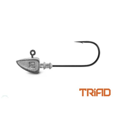 Gallérral ellátott Delphin TRIAD jigfej / 5 db 10g-4/0