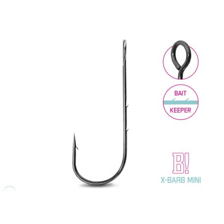 Delphin B! X-BARB MINI Cheburashka horog / 8db 10