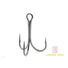 Delphin B! LureHook TRIPLE hármashorog / 6db 2