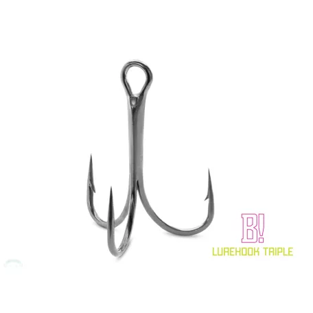 Delphin B! LureHook TRIPLE hármashorog / 6db 1