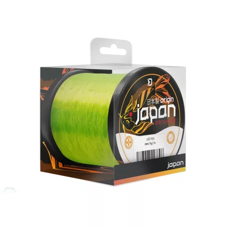 Monofil Delphin JAPAN Origin / Fluo sárga 0,261mm 5,37kg 300m