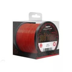   Monofil Delphin BINGO Matt / sötét vörös 0,25mm 5,4kg 300m
