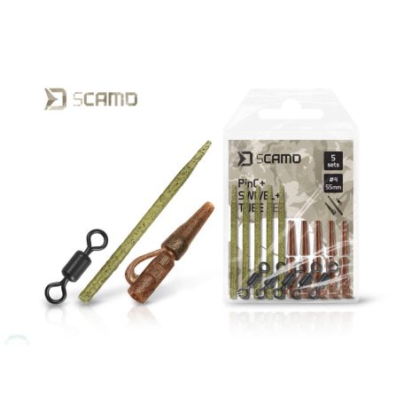 Delphin sCAMO PinC + Swivel + Tube szett / 5 db szett #4