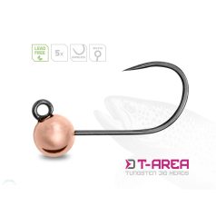 Delphin T-AREA BL Tungsten jig / 5 db réz/5,5mm/1,5g/#4