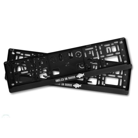 Delphin ANGLER ON BOARD / 2 db 3D rendszámtábla tartó 