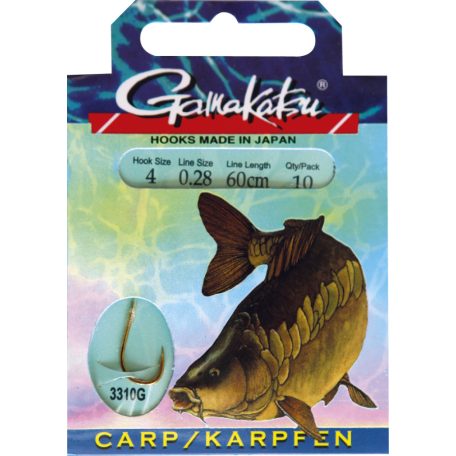 Carp előkötött 10/cs. 6