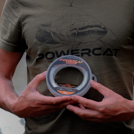 Powercat harcsázó előkezsinór mono 50m 1.3mm