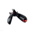 Etetőrakéta fekete 14cm