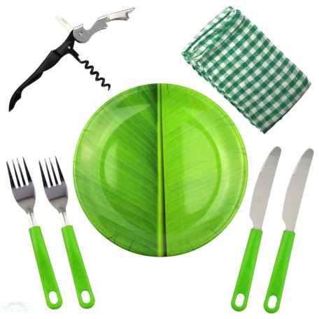 Kemping Étkészlet-2 személyes