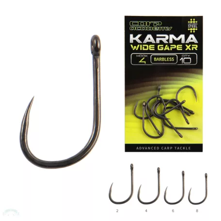 KARMA Wide Gape XR BARBLESS 6  10db/cs