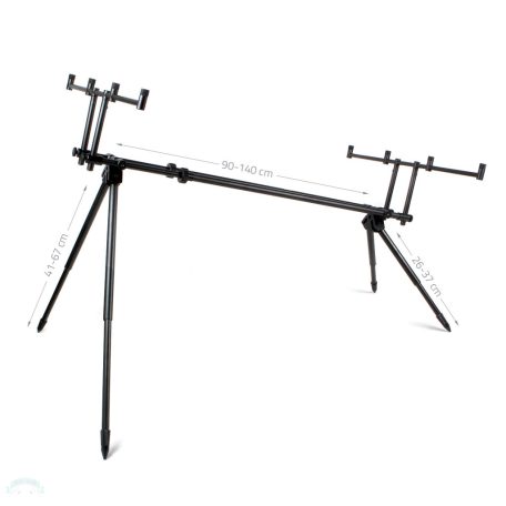 Alcatraz Rod Pod Black