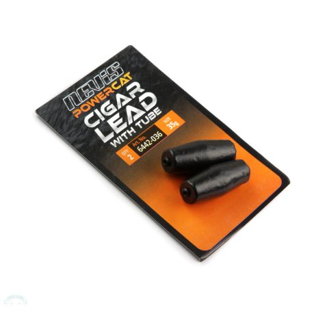 Szivarólom harcsázó szerelékhez betétes 35g 2db/cs.