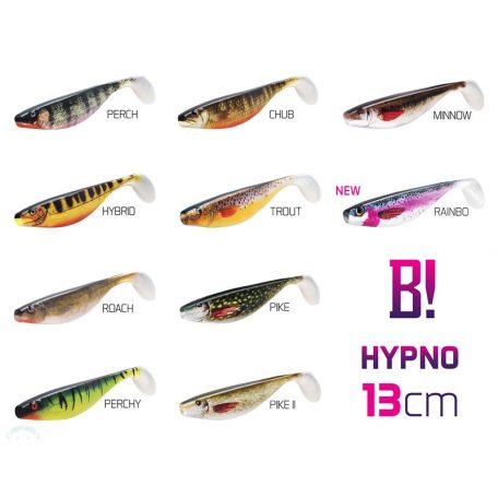 BOMB! Gumihal HYPNO / 2db 13cm/3D PERCH