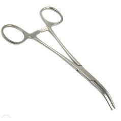 Horogkiszedő csipesz 18cm hajlított (3109)