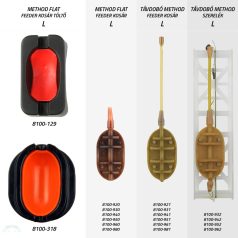 Távdobó Method feeder kosár L 80g