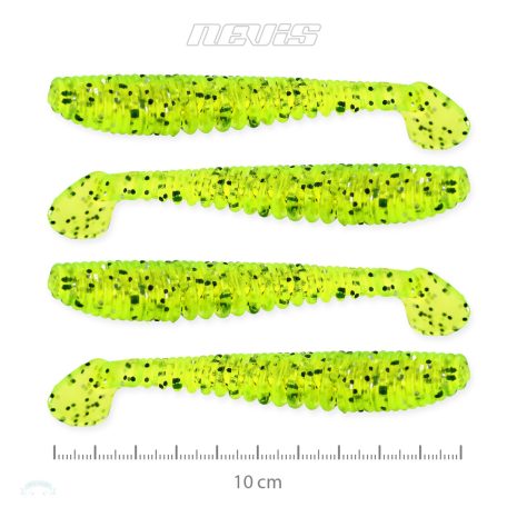 Impulse Shad 10cm 4db/cs (Poppy green)