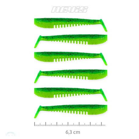 Impulse Shad 6.3cm 6db/cs (Poison green)