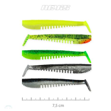 Impulse Shad 7.5cm 5db/cs 5szín