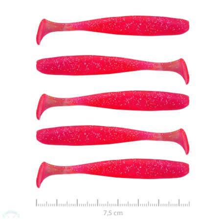 Vantage Shad 7.5cm 5db pink flitter