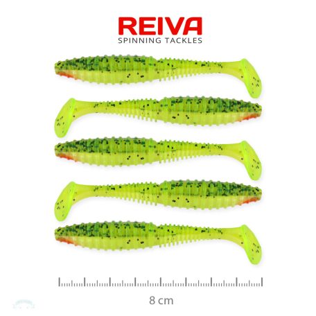 Zander Power Shad 8cm 5db/cs (Watermelon)