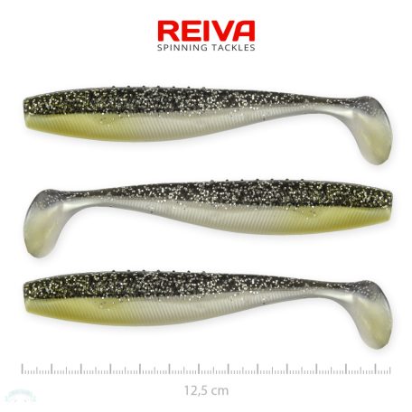 Flat Minnow shad 12,5cm 3db/cs (Moonshine Bleak)