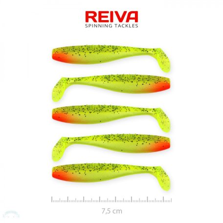 Flat Minnow shad 7,5cm 5db/cs (Watermelon)