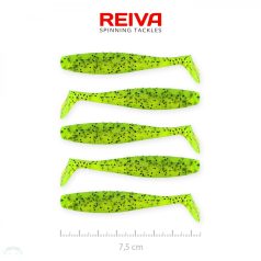 Flat Minnow shad 7,5cm 5db/cs (Poppy green)