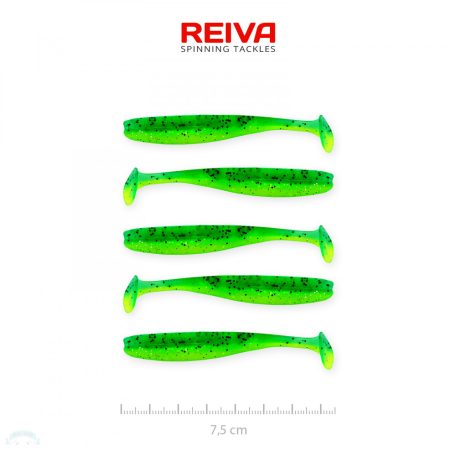 Flash Shad 7.5cm 5db/cs (Poison green)