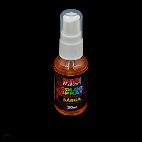 BAIT MAKER Color Spray Sárga 30 ml