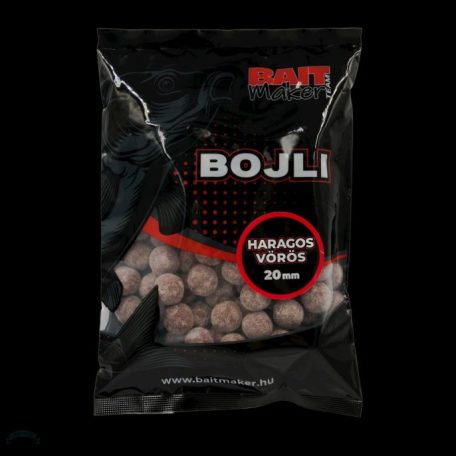 BAIT MAKER Bojli 20 mm Haragos Vörös 800 g