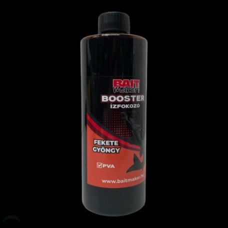 BAIT MAKER BOOSTER ÍZFOKOZÓ FEKETE GYÖNGY 500 ML