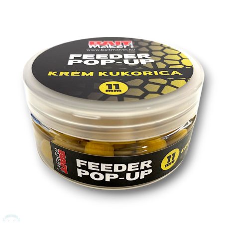 BAIT MAKER Feeder Pop Up 11 mm Krém Kukorica 25 g