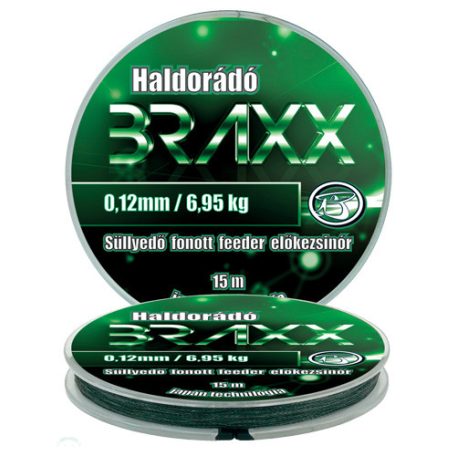 Haldorádó Braxx Pro - Fonott feeder előkezsinór 0,04mm