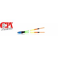   CPX TACKLES ÚSZÓ - 2-190 Multicolor waggler úszó / 10db - 2+2gr