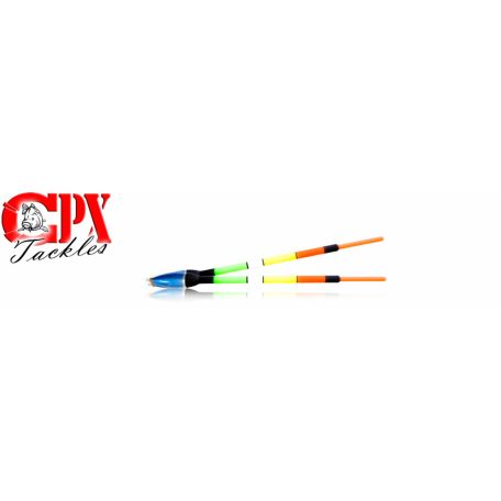 CPX TACKLES ÚSZÓ - 2-190 Multicolor waggler úszó / 10db - 2+2gr