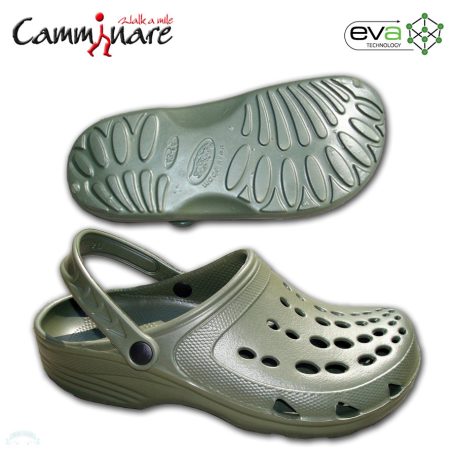 Camminare Free Time Clogs EVA papucs - military green