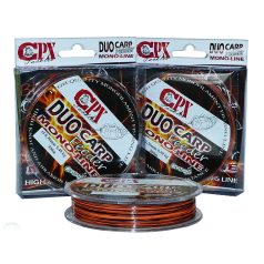   CPX - DUO CARP FEEDER MONO-LINE zsinór - BLACK & ORANGE - 300m - 0,20mm