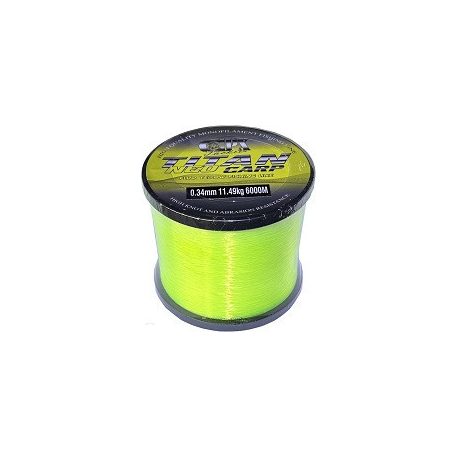 CPX Titan NEO CARP LINE zsinór - Fluo Yellow - 6.000m - 0,25mm