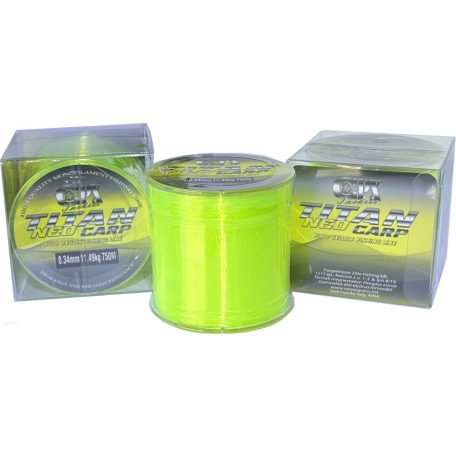 CPX Titan NEO CARP LINE zsinór - Fluo Yellow - 750m - 0,25mm