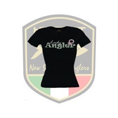   Hotspot Design - T-SHIRT - környakú póló - Lady Angler - L