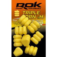   ROK - TRIPLE CORN - Natural yellow - kukorica sárga  tripla gumi kukorica - ULTRA POPUP vagy BALANCE - Balanszírozott