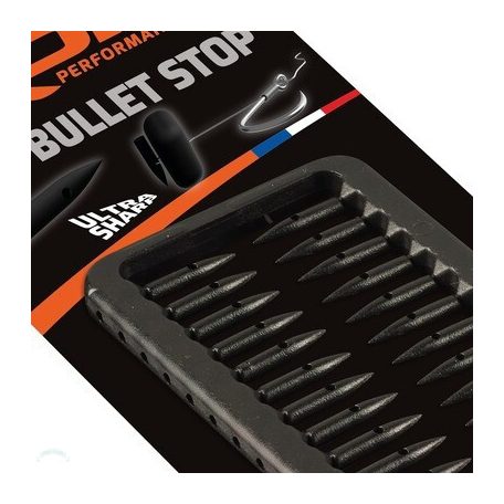 ROK BULLET csali stopper - 40db/csomag - Fekete